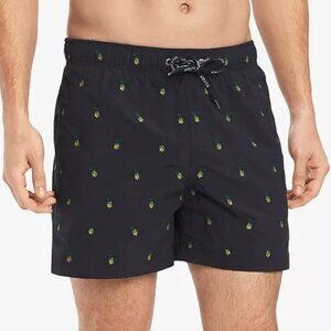 TOMMY HILFIGER PINEAPPLE EMBROIDERED SWIM SHORT